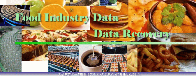 食品業界データ データ復旧